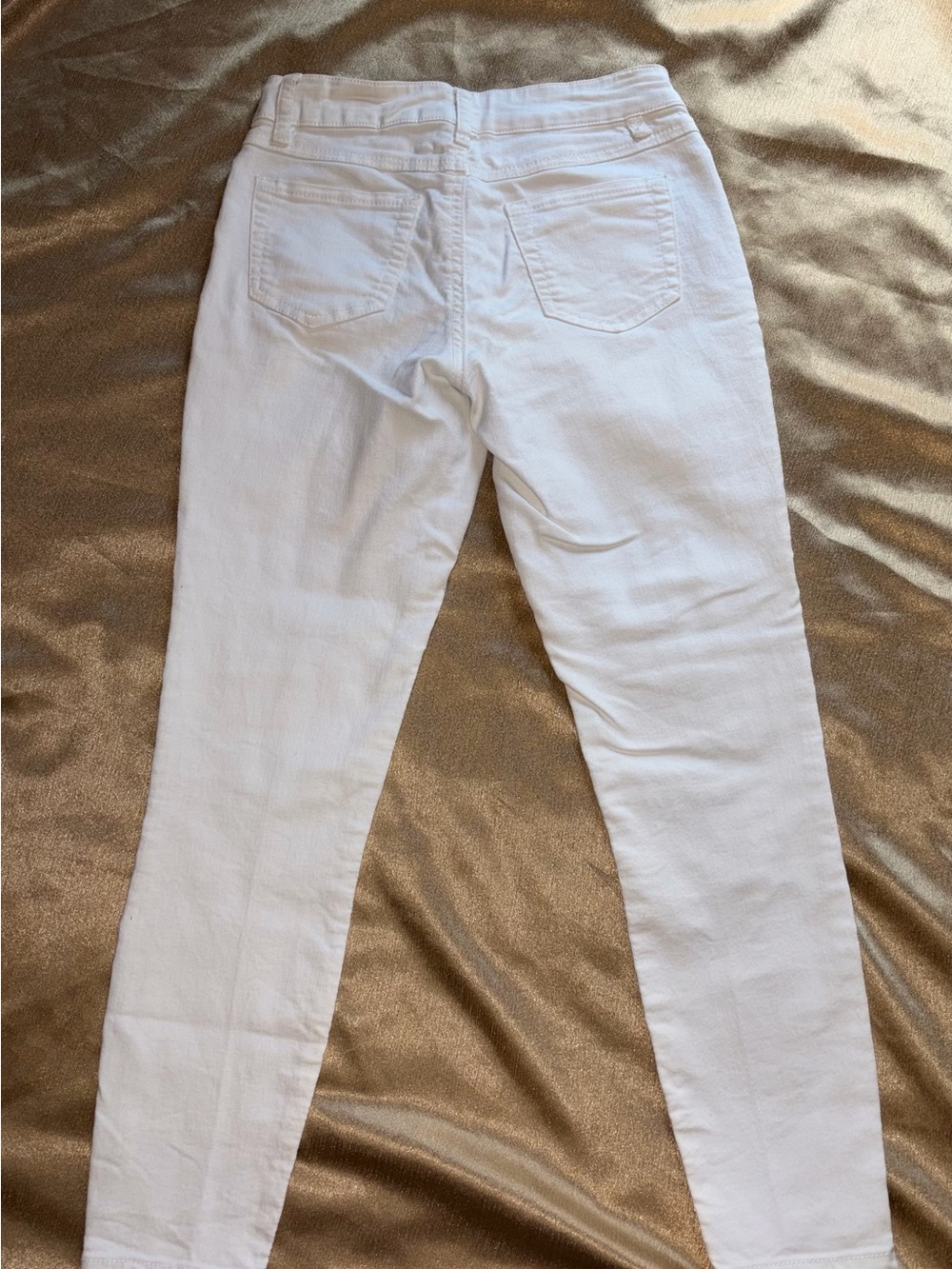 Blue Spice White Women's Skinny Jeans - Picture 3 of 5